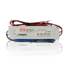 Lade das Bild in den Galerie-Viewer, Netzteil/ Trafo "MW" LPV-60-12V, 60W, IP67