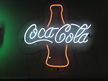 Lade das Bild in den Galerie-Viewer, 1_"CocaCola" LED Signs/ USA, als einseitge Wand-/ Hängeversion aus "Neon-Flex", ~ 570 x 570 x 20 mm